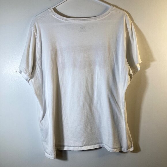 Womens Levis Tee‎ Shirt White 2X Cotton - Picture 2 of 8